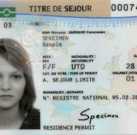 Belgian Permanent Resident Card