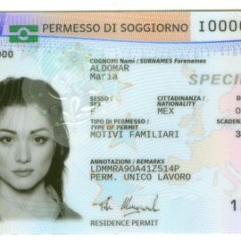 Italian Permanent Residence card